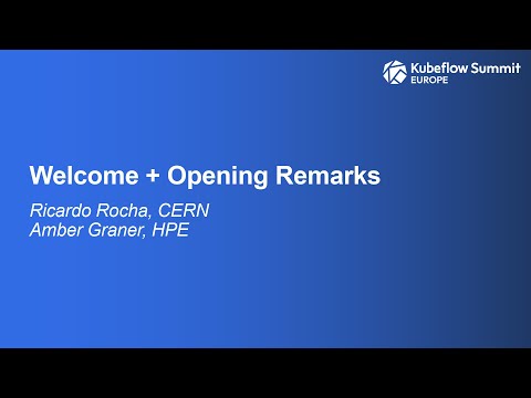 Kubeflow Summit Europe 2024 - YouTube
