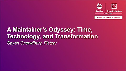 Maintainer Summit India 2024