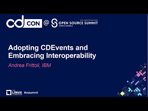 cdCon @ OSS NA 2024 - YouTube