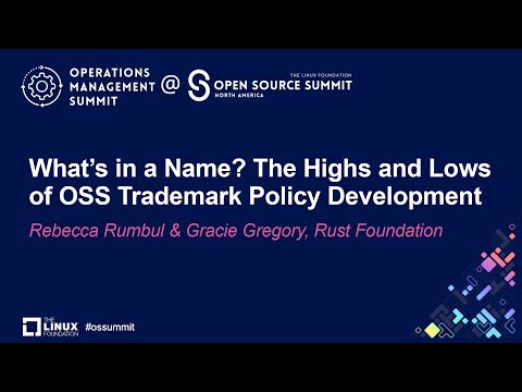 Operations Management Summit @ OSS NA 2024 - YouTube